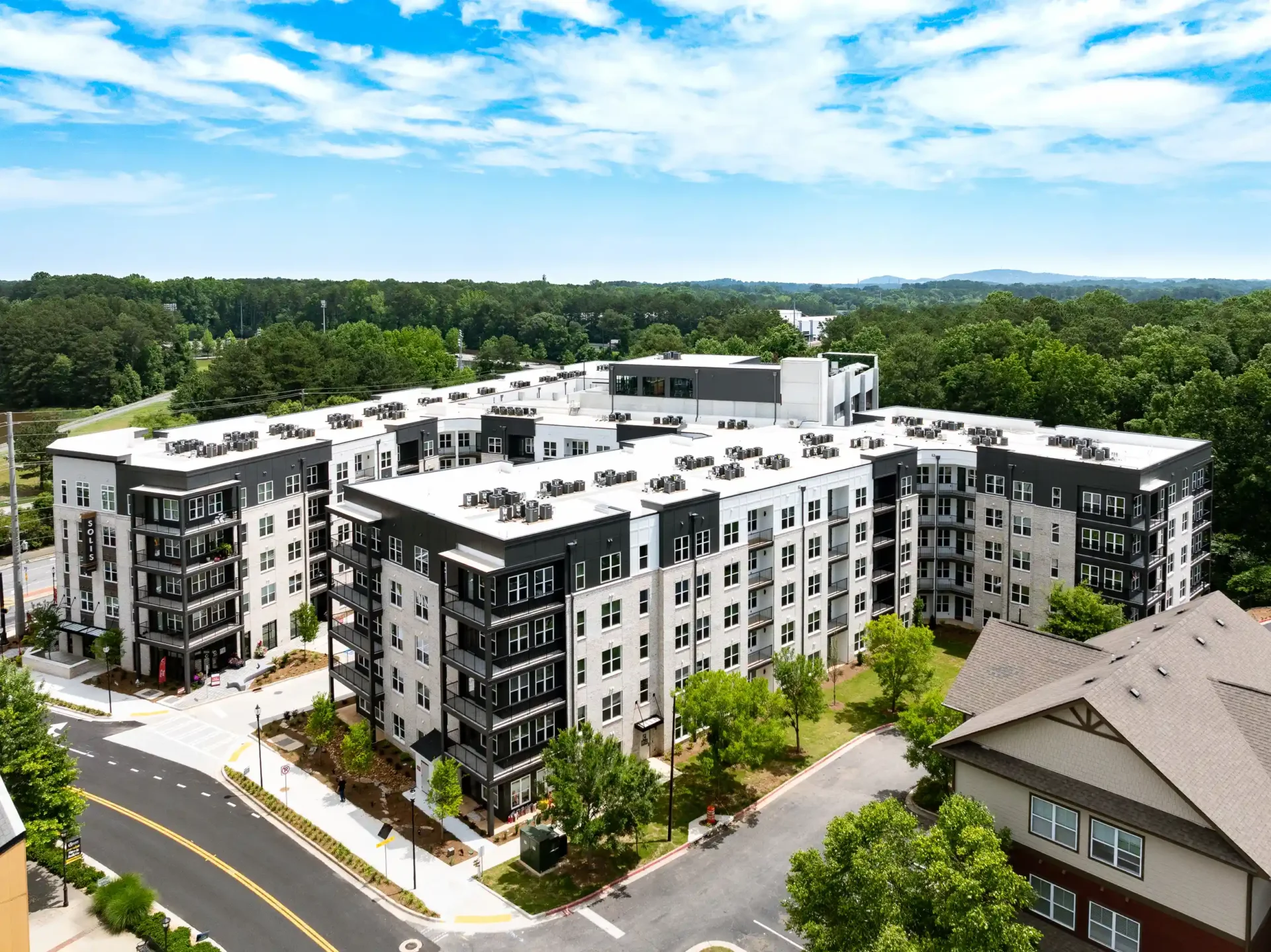 everhill kennesaw exterior building aerial view